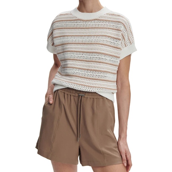 Varley Ciara Stripe Knit Top Small EUC - Picture 4 of 9